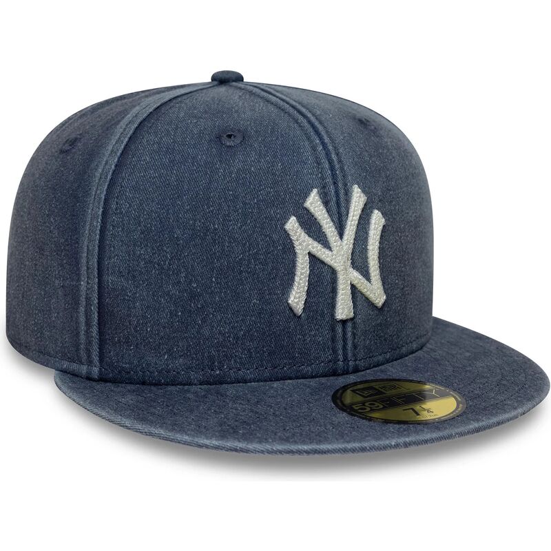 new-era-flat-brim-59fifty-washed-new-york-yankees-mlb-navy-blue-fitted-cap
