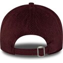 new-era-curved-brim-9twenty-a-frame-cord-script-new-york-yankees-mlb-maroon-adjustable-cap
