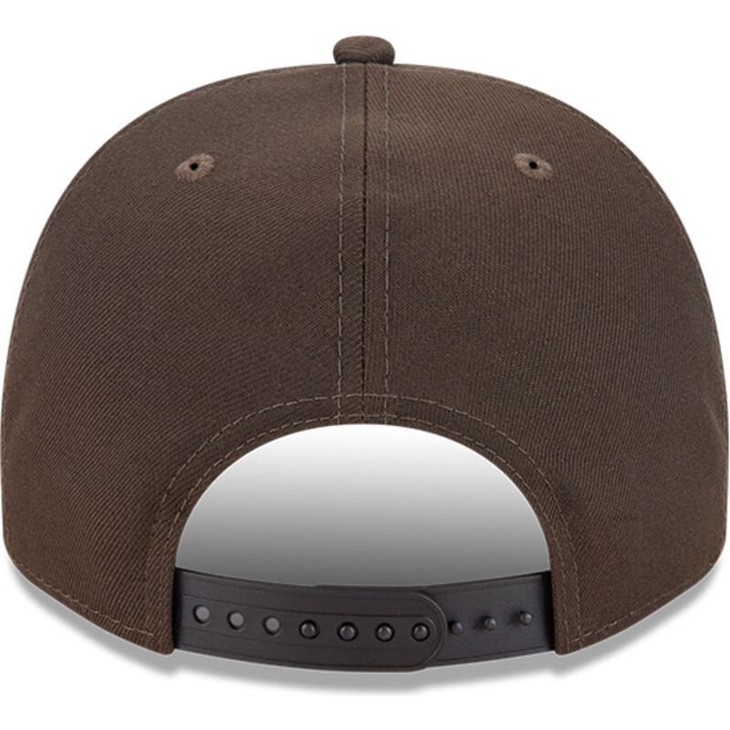new-era-curved-brim-9fifty-a-frame-precurved-visor-pin-los-angeles-dodgers-mlb-brown-snapback-cap