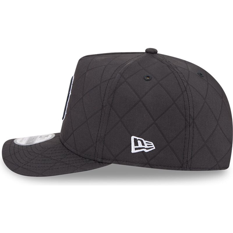 new-era-curved-brim-black-logo-9fifty-a-frame-precurved-checkered-boston-red-sox-mlb-black-snapback-cap