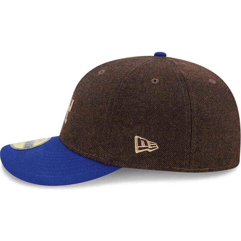 new-era-curved-brim-59fifty-precurved-los-angeles-dodgers-mlb-brown-and-blue-fitted-cap new-era-curved-brim-59fifty-precurved-los-angeles-dodgers-mlb-brown-and-blue-fitted-cap