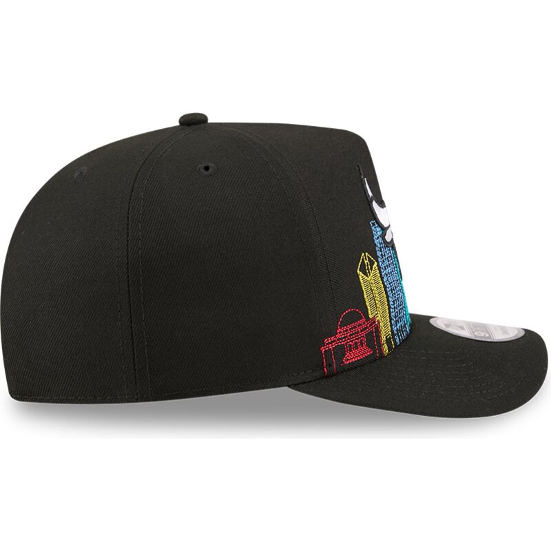 new-era-curved-brim-9fifty-a-frame-precurved-skyline-chicago-bulls-nba-black-snapback-cap