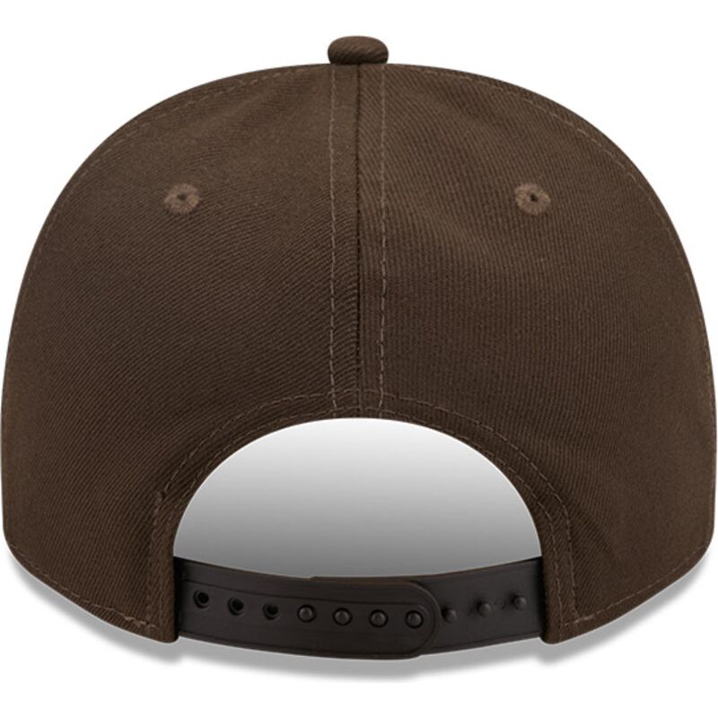 new-era-curved-brim-9fifty-a-frame-precurved-visor-pin-chicago-white-sox-mlb-brown-snapback-cap