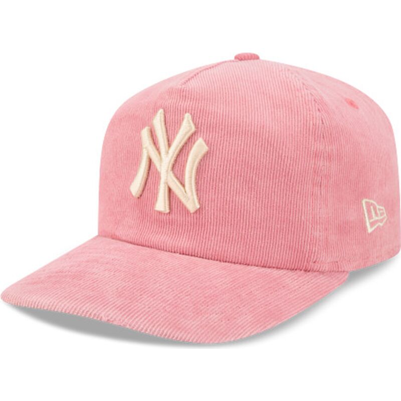 new-era-curved-brim-19twenty-precurved-corduroy-pastel-new-york-yankees-mlb-pink-adjustable-cap new-era-curved-brim-19twenty-precurved-corduroy-pastel-new-york-yankees-mlb-pink-adjustable-cap