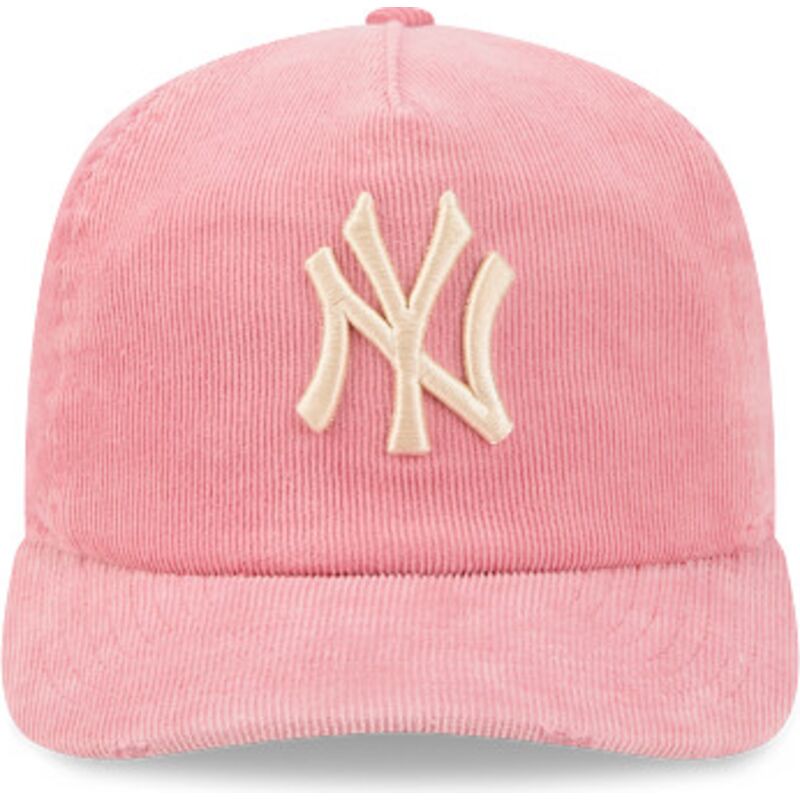 new-era-curved-brim-19twenty-precurved-corduroy-pastel-new-york-yankees-mlb-pink-adjustable-cap new-era-curved-brim-19twenty-precurved-corduroy-pastel-new-york-yankees-mlb-pink-adjustable-cap