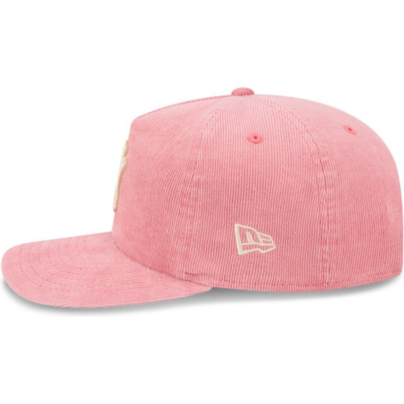 new-era-curved-brim-19twenty-precurved-corduroy-pastel-new-york-yankees-mlb-pink-adjustable-cap new-era-curved-brim-19twenty-precurved-corduroy-pastel-new-york-yankees-mlb-pink-adjustable-cap