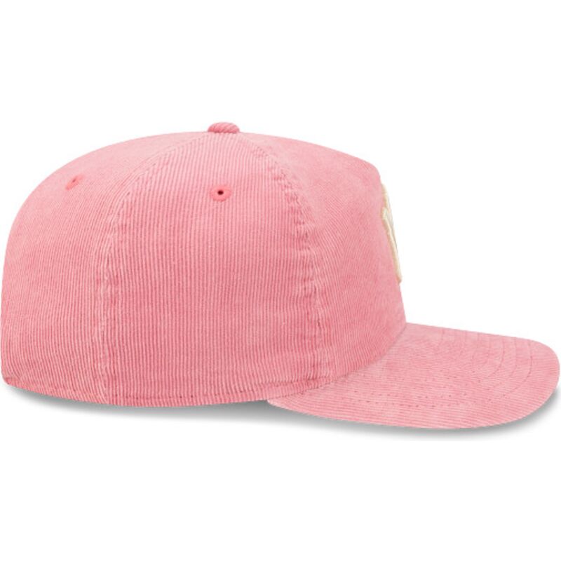 new-era-curved-brim-19twenty-precurved-corduroy-pastel-new-york-yankees-mlb-pink-adjustable-cap new-era-curved-brim-19twenty-precurved-corduroy-pastel-new-york-yankees-mlb-pink-adjustable-cap