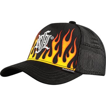 Rock’nFreeLife N°216 Burning Black Trucker Hat
