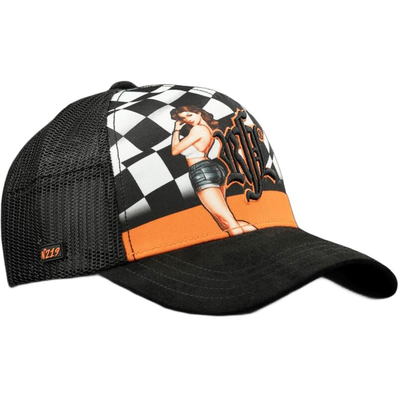rocknfreelife-n219-vintage-racing-black-trucker-hat rocknfreelife-n219-vintage-racing-black-trucker-hat