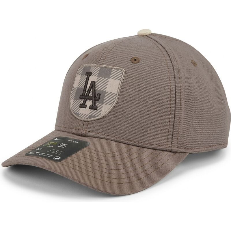 nike-curved-brim-dri-fit-rise-structured-los-angeles-dodgers-mlb-brown-snapback-cap
