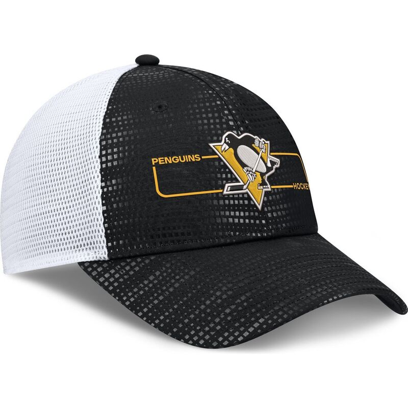 fanatics-structured-meshback-pittsburgh-penguins-nhl-black-and-white-trucker-hat