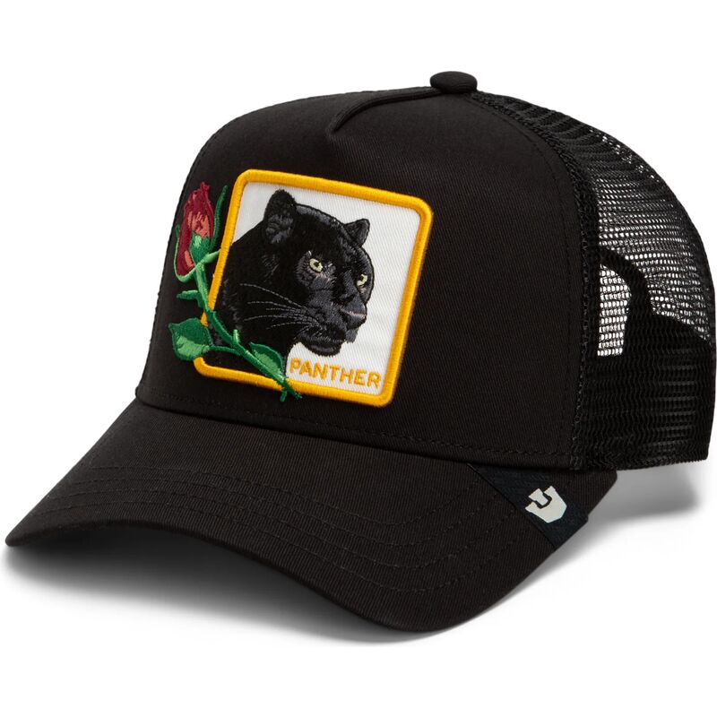 goorin-bros-panther-celebrate-a-legend-sidekick-the-farm-black-trucker-hat goorin-bros-panther-celebrate-a-legend-sidekick-the-farm-black-trucker-hat