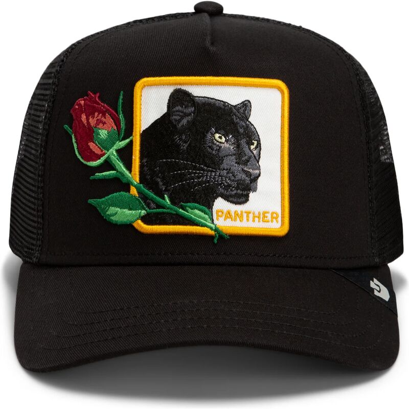 goorin-bros-panther-celebrate-a-legend-sidekick-the-farm-black-trucker-hat goorin-bros-panther-celebrate-a-legend-sidekick-the-farm-black-trucker-hat
