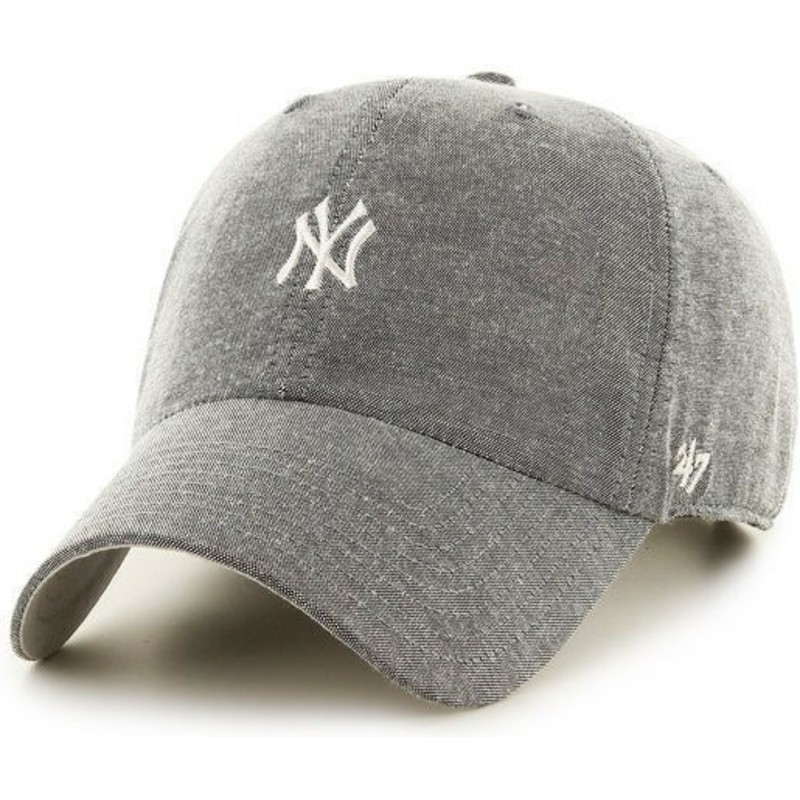 47-brand-curved-brim-small-logo-mlb-new-york-yankees-grey-cap